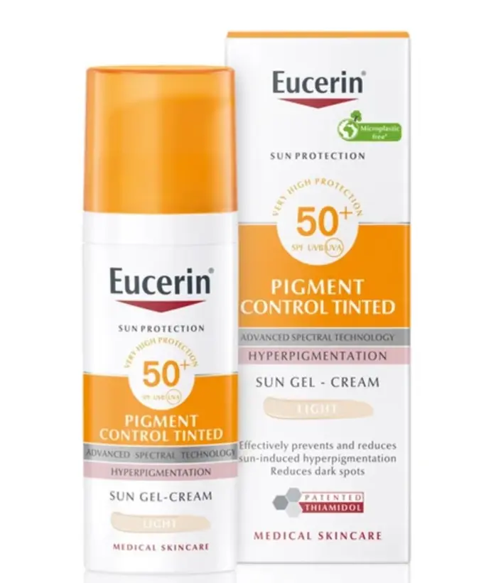 8819-eucerin sun pigment control tinted spf50+ svetla 50ml 8819-eucerin sun pigment control tinted spf50+ svetla 50ml